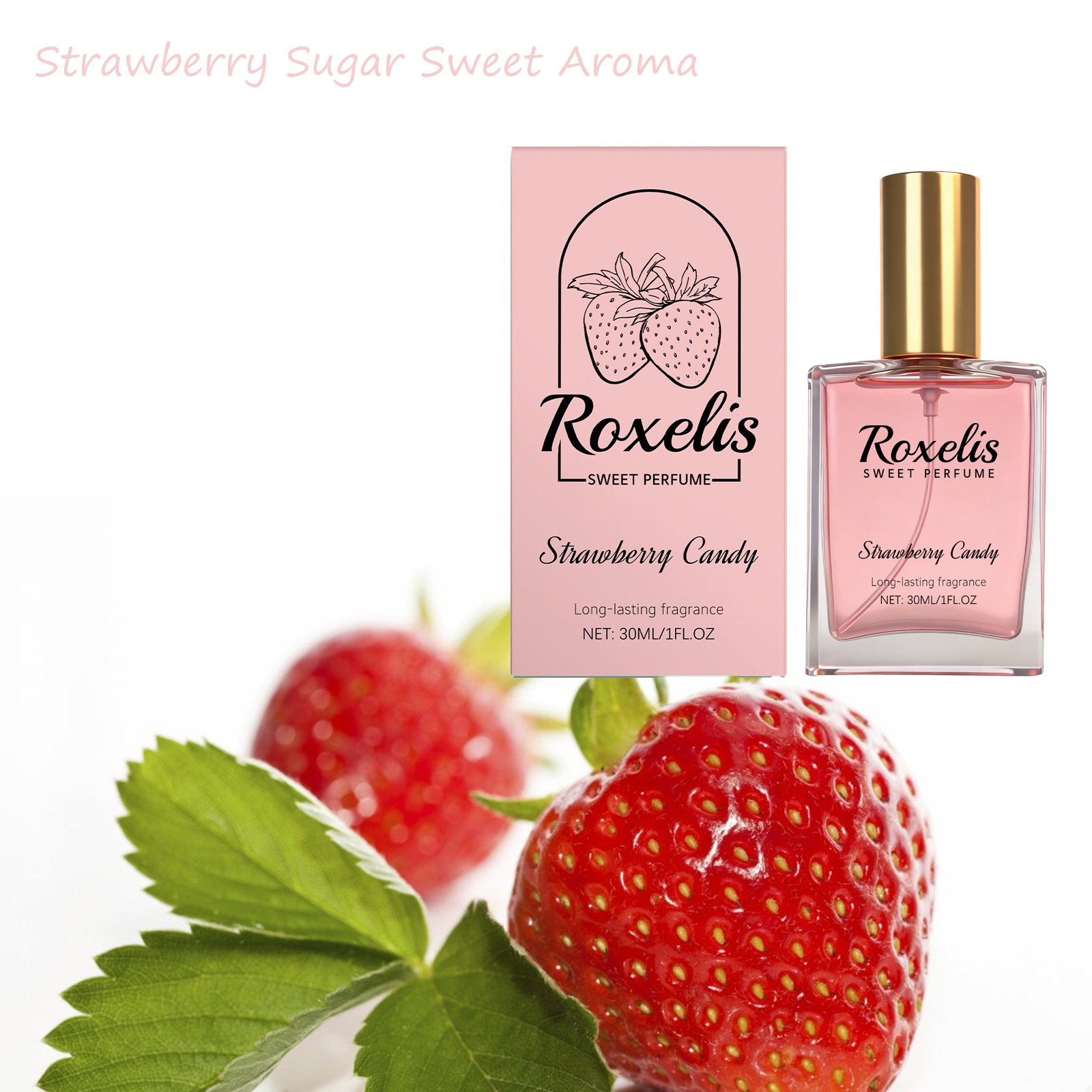 Fragrance And Perfume - Strawberry Candy Sweet Fragrance Portable Natural