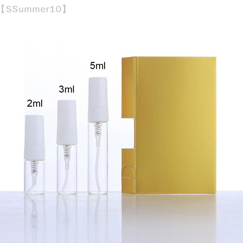 Perfume Fragrance Tester - 【SSummer10】【xxx】1Pcs 2/3/5ml Mini Vials Refillable Perfume
