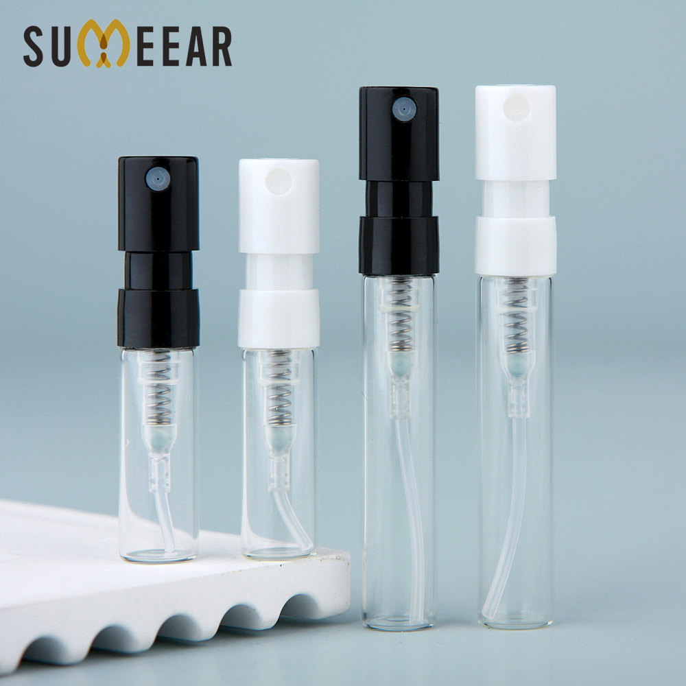 Perfume Fragrance Gallon - 100pcs/Lot 1ml 2ml Mini Bayonet Glass
