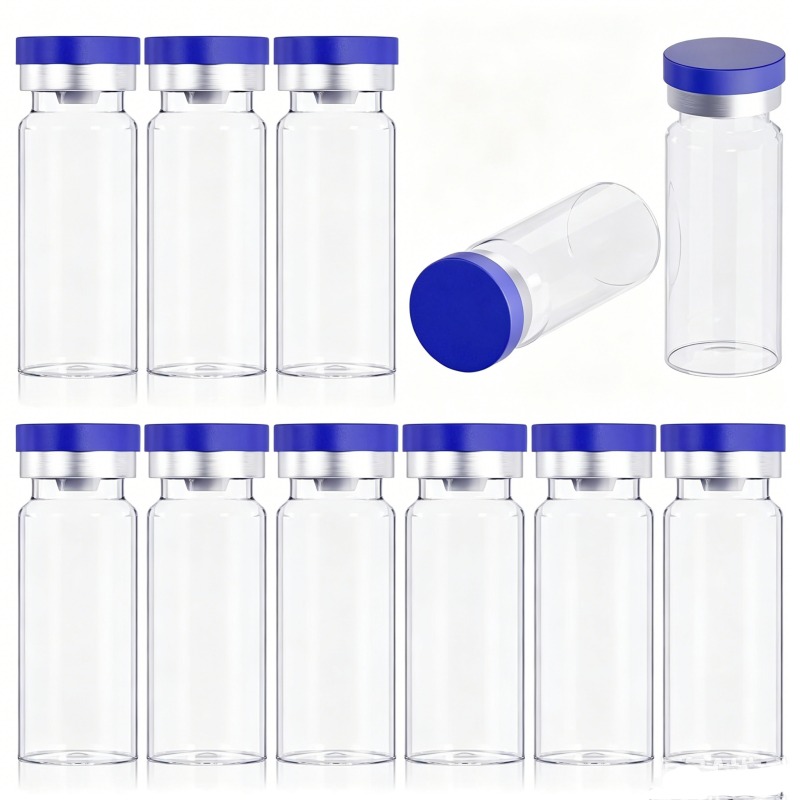 Perfume Fragrance Gallon - 20/50/100Pcs Mini Glass with Caps Portable