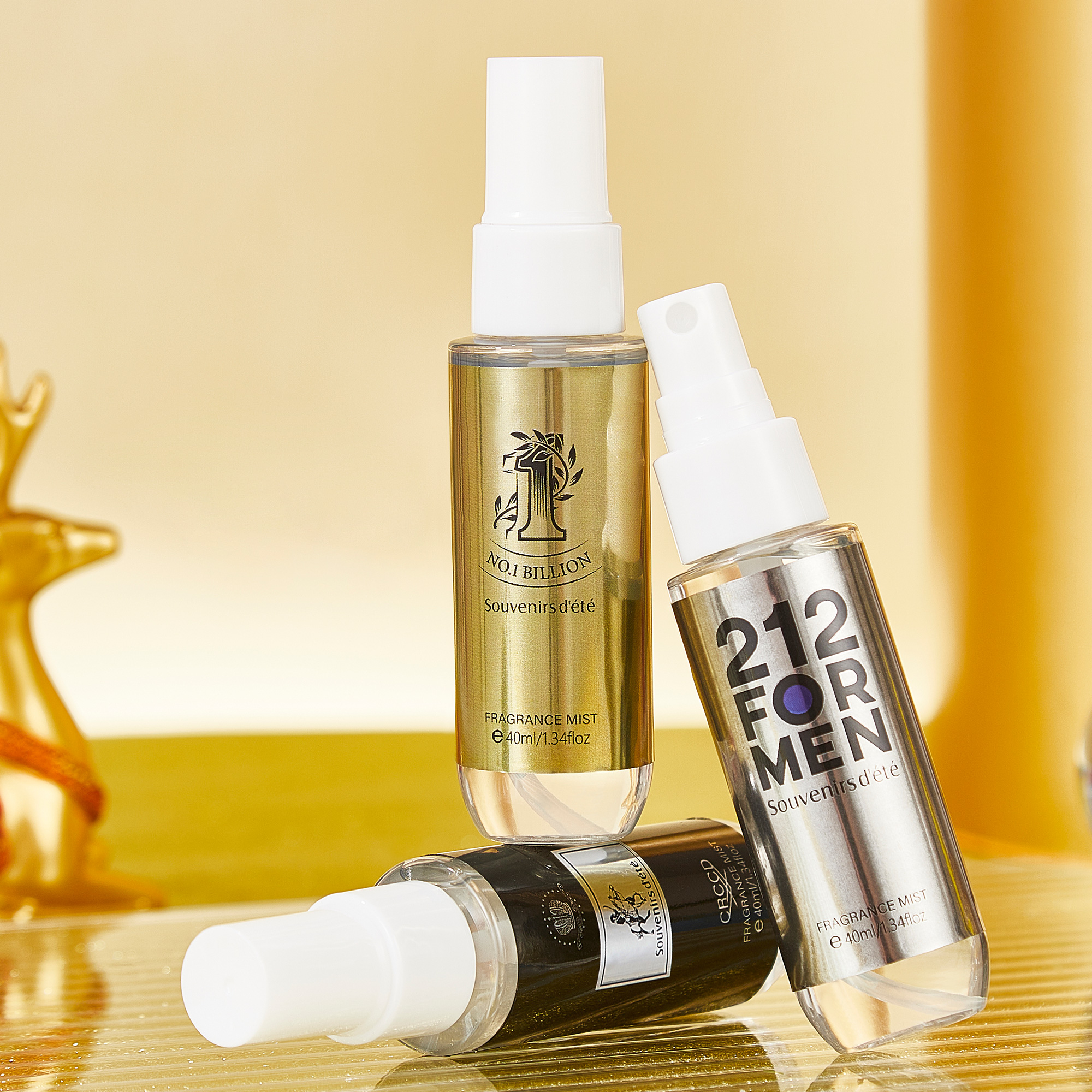 4pcs black gold men's perfume, – обзор и цена Perfume Fragrance Gift Set