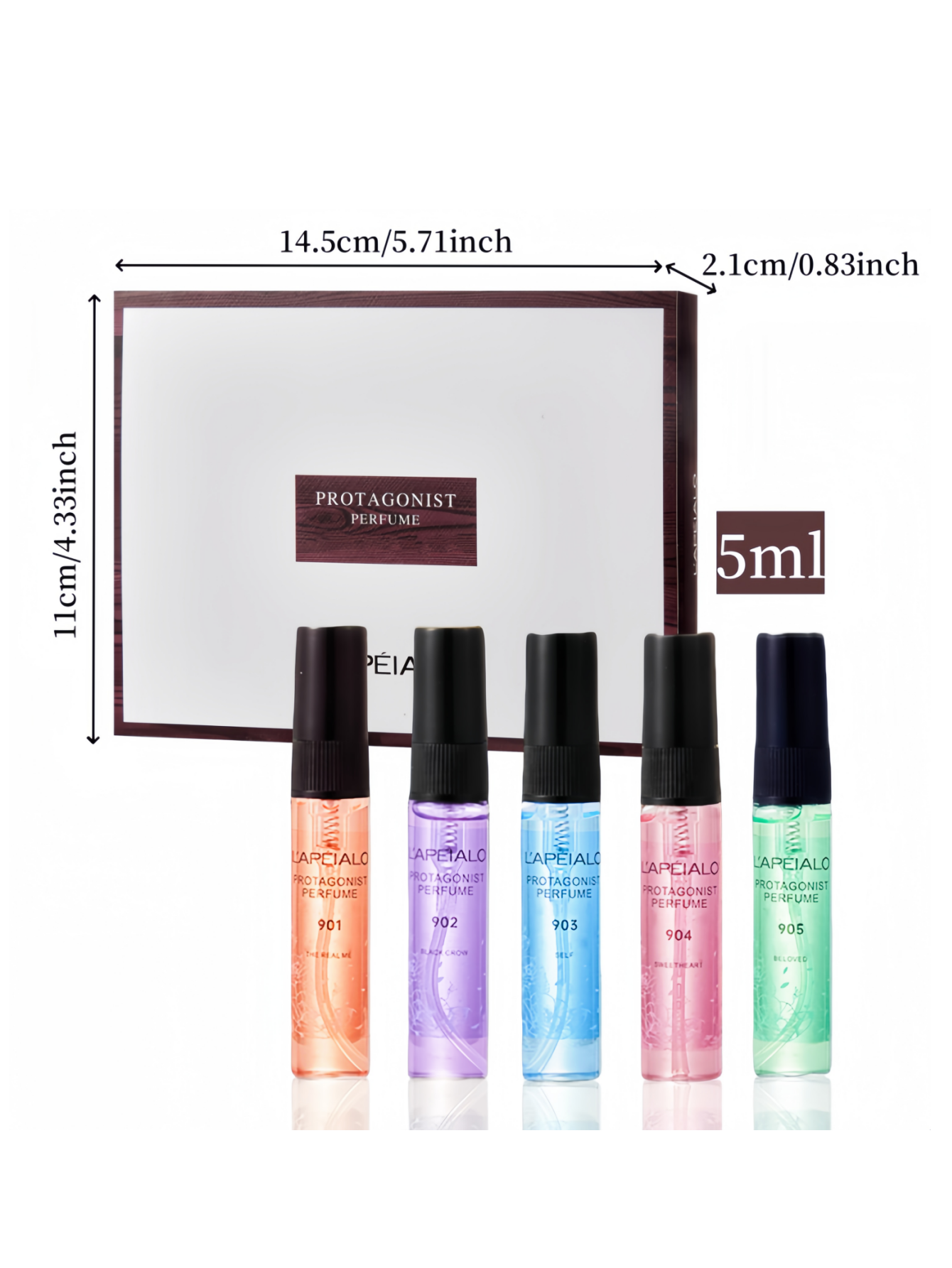 5PCS 5PCS Women's Perfume Set  – обзор и цена Perfume Fragrance Gift Set