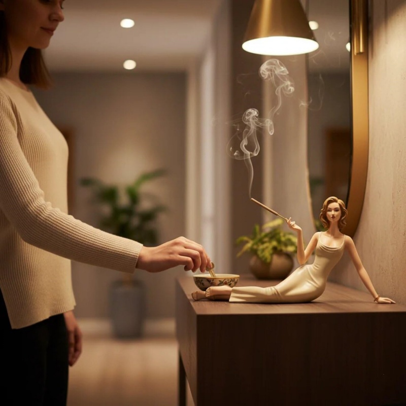 Elegant Lady Figurine Incense  – обзор и цена Perfume Fragrance Stick