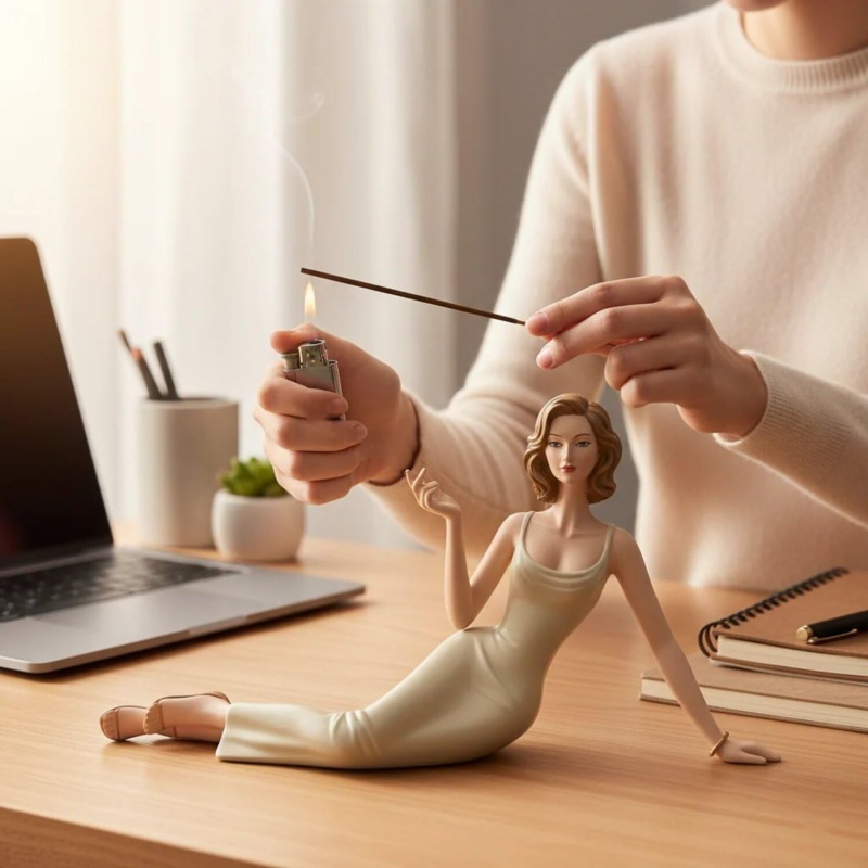 Elegant Lady Figurine Incense  – обзор и цена Perfume Fragrance Stick