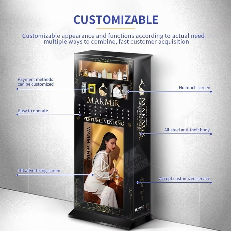 Perfume Vending Machine Stand  – обзор и цена Perfume Fragrance Sale