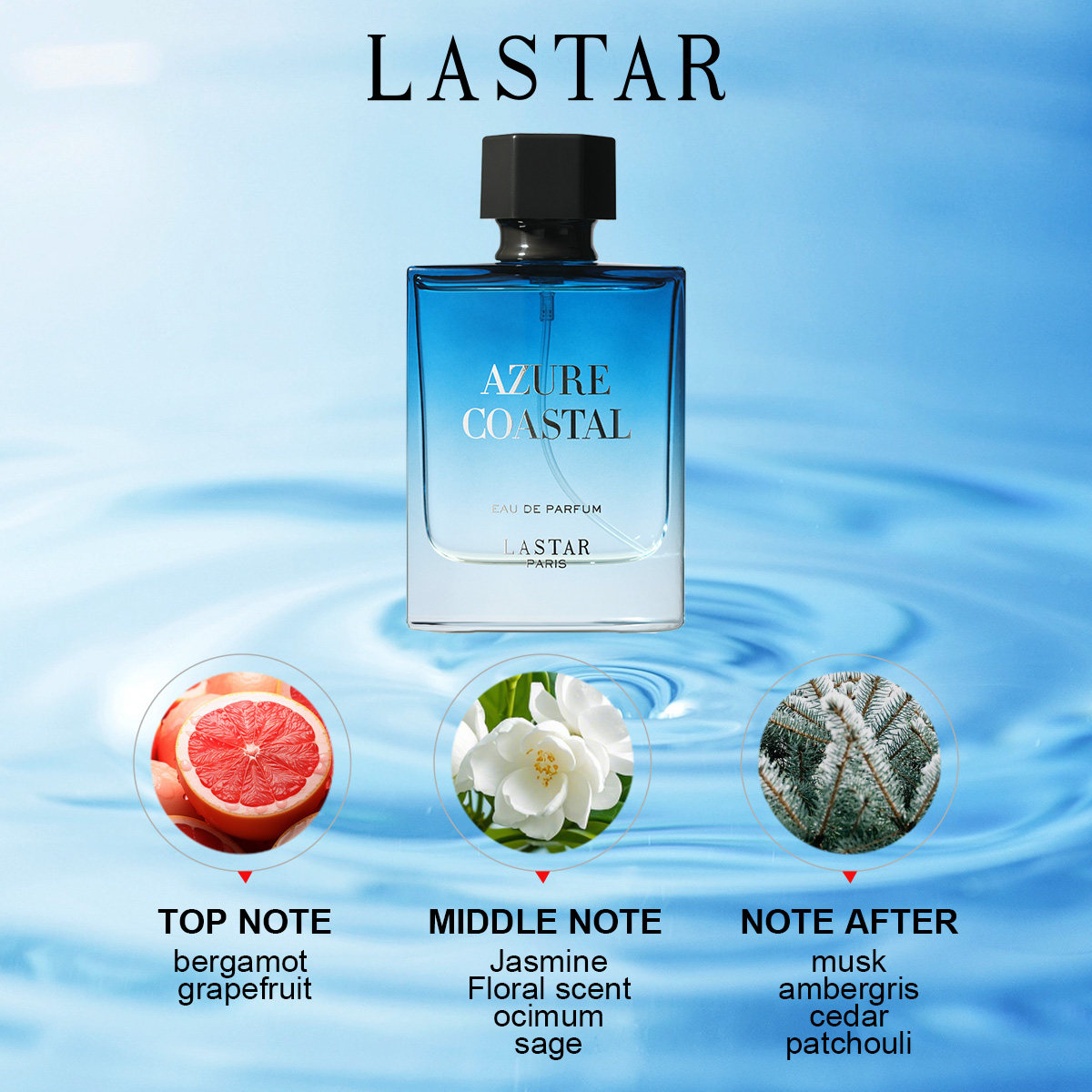 LASTAR men perfume, Two bottle – обзор и цена Perfume Fragrance Gift Set