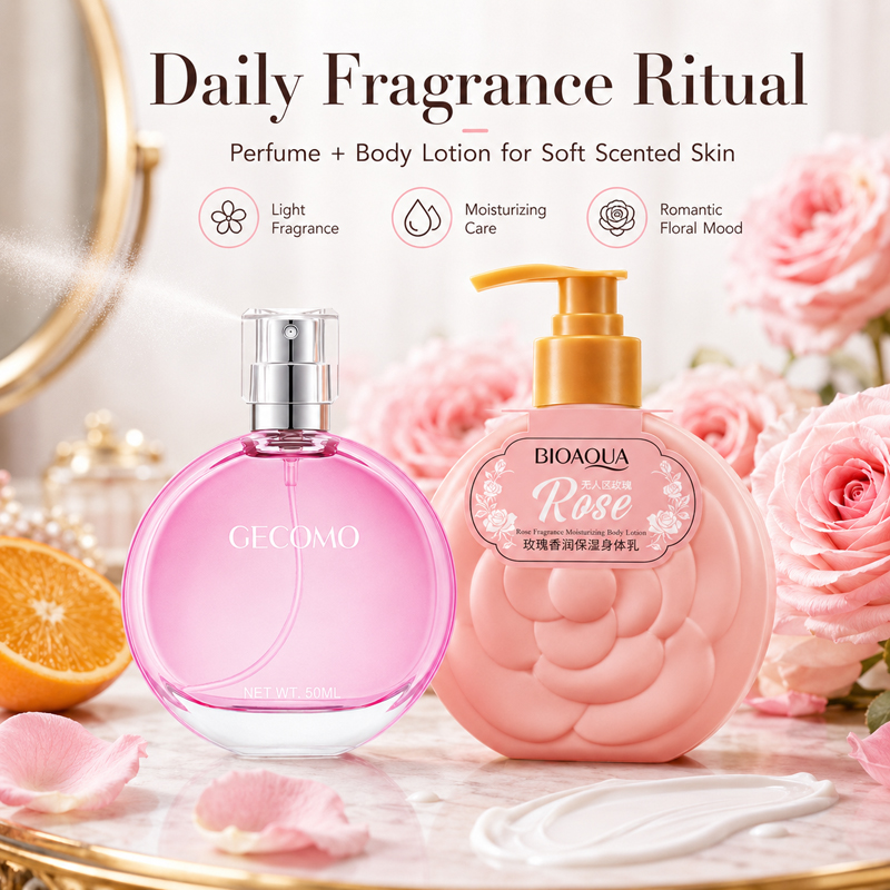 GECOMO Women's Perfume Set 50m – обзор и цена Perfume Fragrance Gift Set