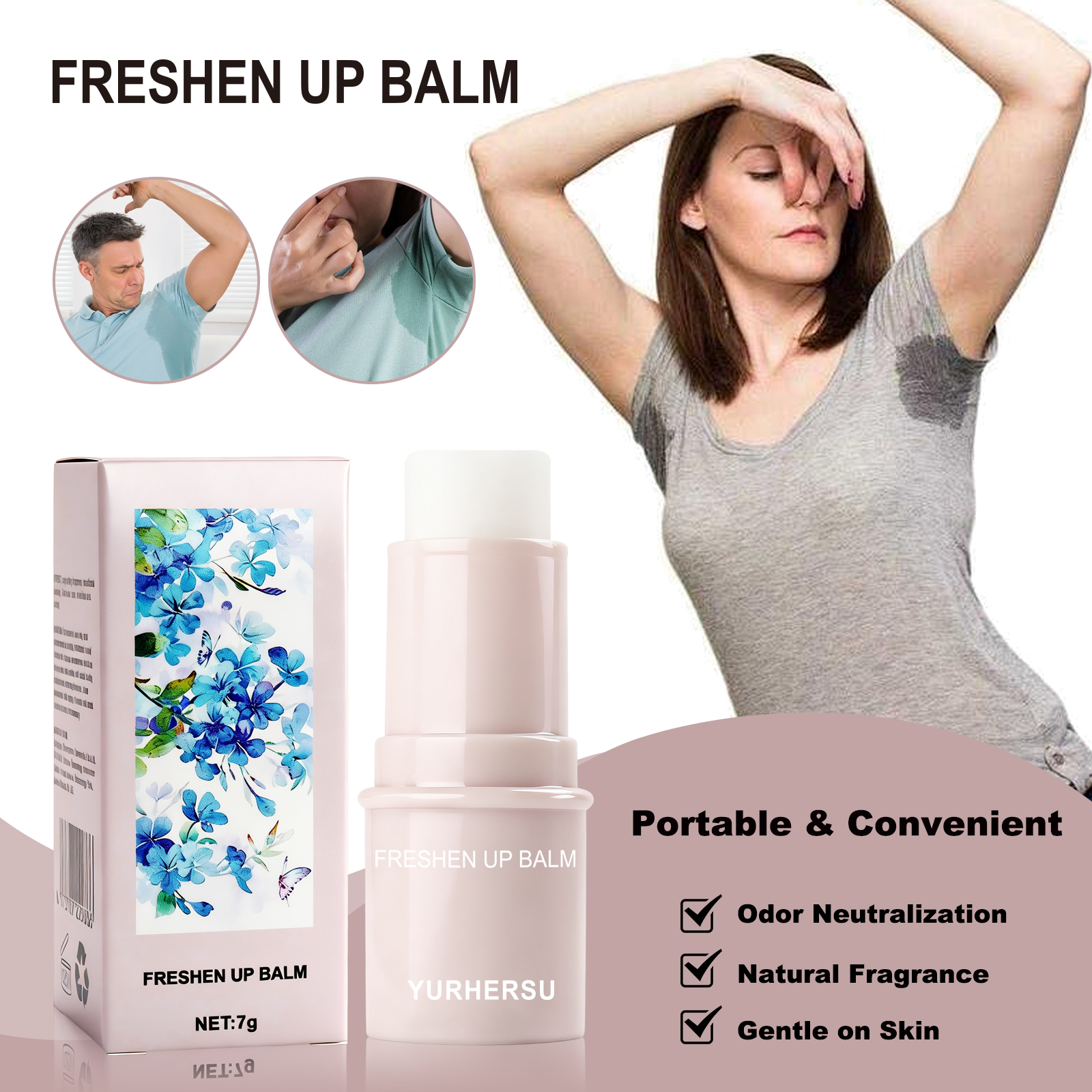 Portable antiperspirant stick, – обзор и цена Perfume Fragrance Stick