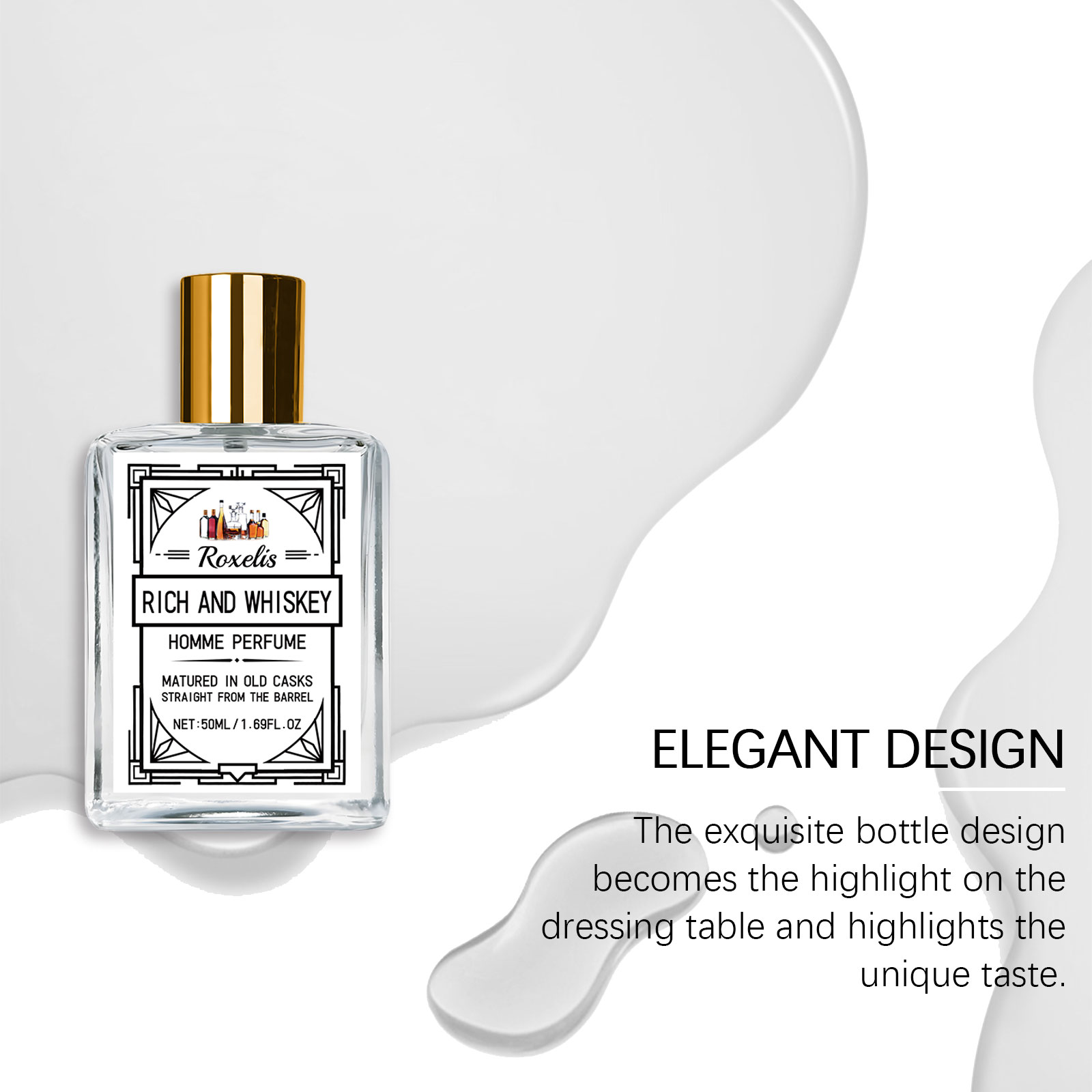 Roxelis 50ml Charm Whisky Men' – обзор и цена Fragrance And Perfume