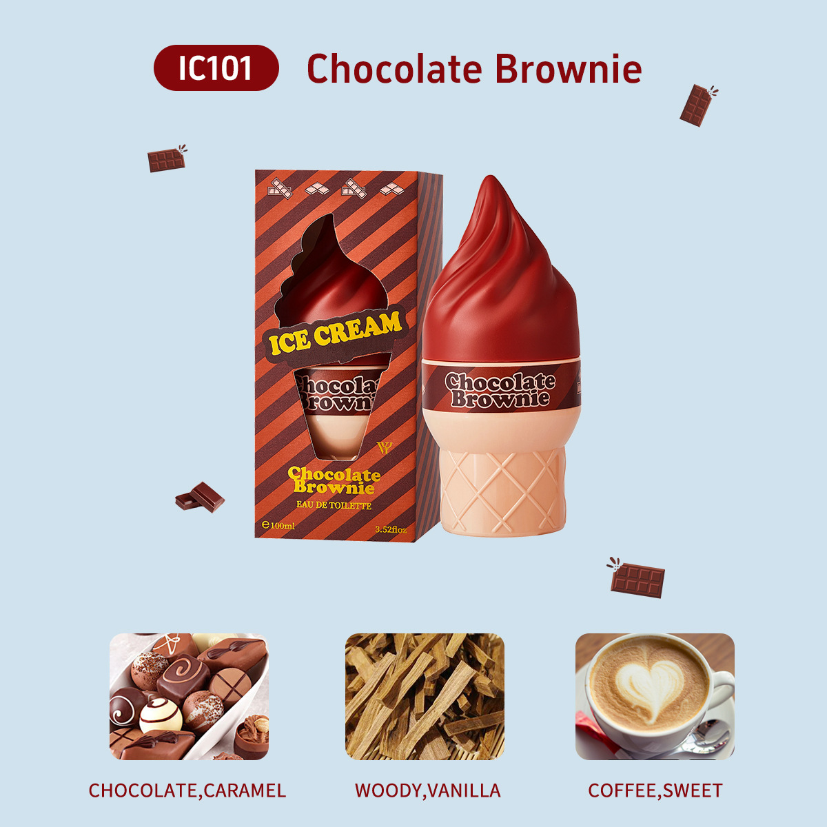 Ice Cream Cone Perfume Body Sp – обзор и цена Perfume Fragrance Bulk