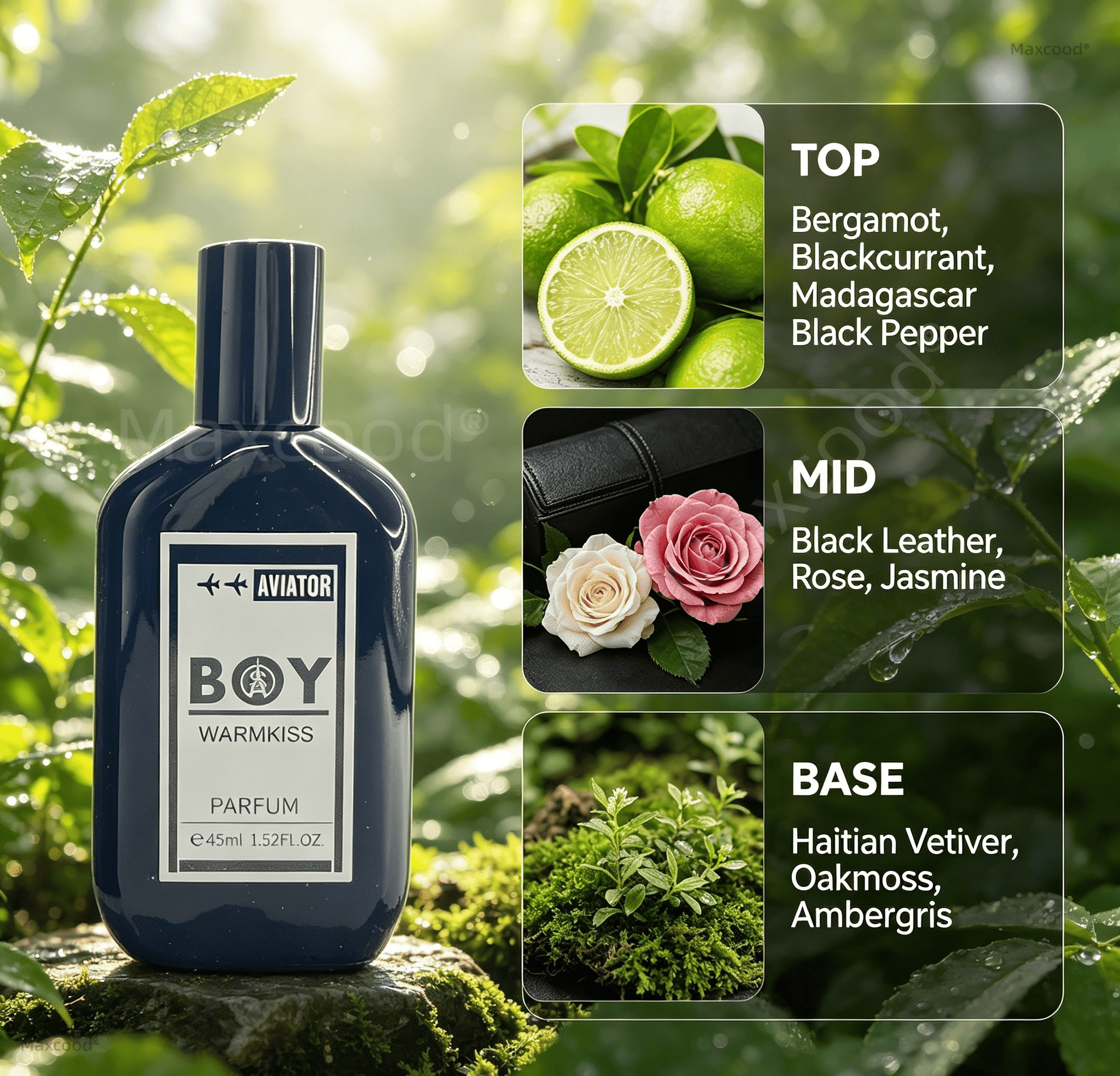 1.52oz/45ml Men's Perfume Frui – обзор и цена Perfume Scent Fragrance